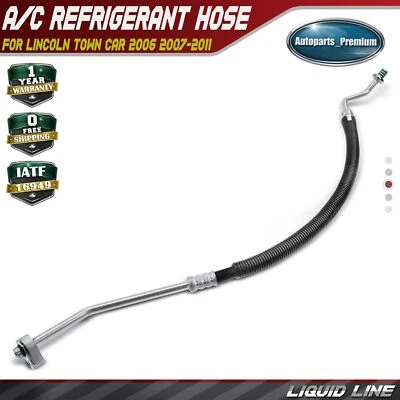 Manguera de aire acondicionado línea líquida sin tubo de orificio para Lincoln Town Car 2006 2007-2011 4,6 L Foto 1 de 4