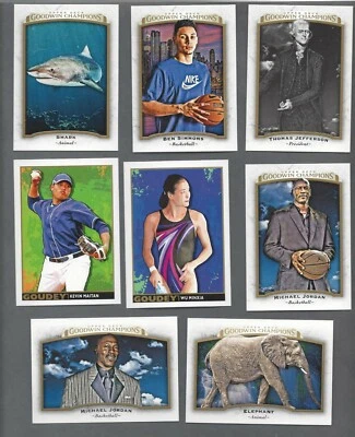 2017 UPPER DECK GOODWIN CHAMPIONS w/ GOUDEY INSERT (STARS. HOF) - U PICK!! - Image 1 of 2