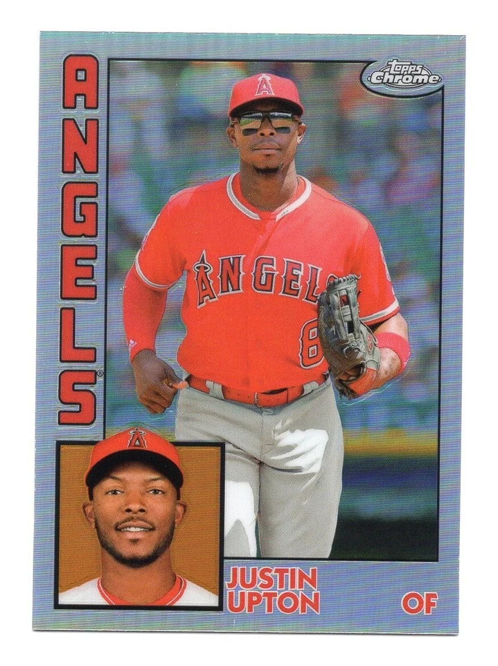 2019 Topps Chrome '84 Topps Refractor #84TC10 Justin Upton - Image 1 of 1