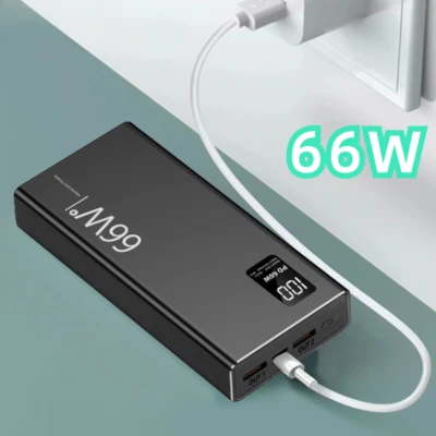 66W 35000mAh Cargador Batería Portátil Para Celular Fuente De Carga Teléfono USB Foto 1 de 4