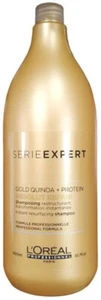 LOREAL SERIES EXPERT ABSOLUT REPAIR GOLD QUINOA + PROTEIN SHAMPOO 50.7oz 1500ml - Picture 1 of 1