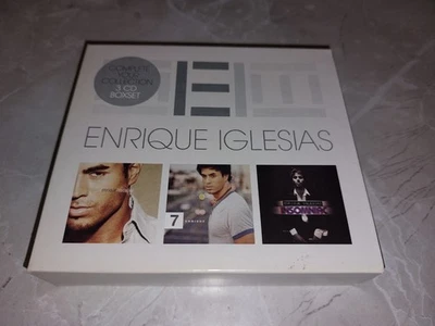 Enrique Iglesias – Escape / Seven / Insomniac 3 X CD ALBUM BOXSET EXCELLENT - Image 1 of 2