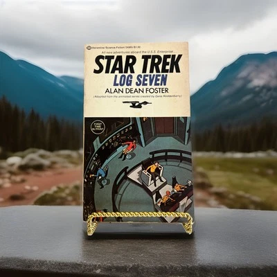 Star Trek Log Seven Science Fiction Paperback Book by Alan Dean Foster 1976 - Image 1 of 4