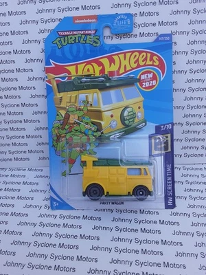 Hot Wheels Teenage Mutant Ninja Turtles Party Wagon 2020 tiempo de pantalla 3/10 Foto 1 de 2