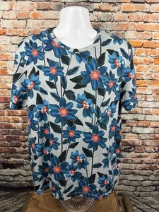 Ted Baker London Feris SS bedrucktes Freizeithemd geblümt Größe 5 Large - Bild 1 von 11