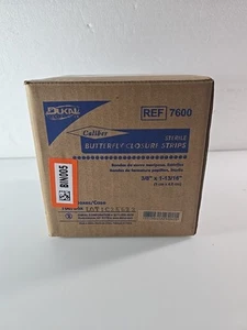 Dukal Butterfly Wound Closure Strips, Medium, 3/8″ x 1-13/16″ #7600, 24 Box/100 - Picture 1 of 1