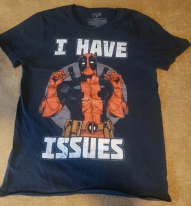 Marvel Comics Deadpool schwarzes T-Shirt Größe M  - Bild 1 von 6