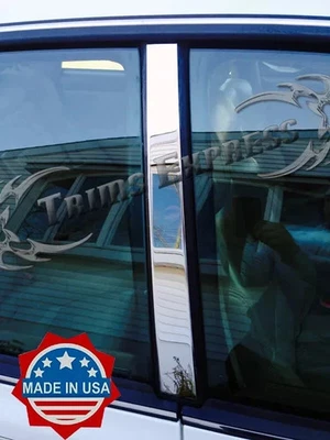 Ajuste: 2019-2023 Volkswagen Arteon cubierta de acero inoxidable puerta pilar poste moldura 2 piezas Foto 1 de 3