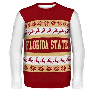 Florida State Wordmark NCAA Ugly Sweater X-Large - Image 1 of 2