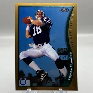 1998 Peyton Manning Topps Chrome #165 Rookie Card RC - Picture 1 of 3