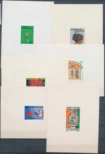 XE38842 Ivory Coast imperf mixed thematics sheets XXL MNH - Picture 1 of 1