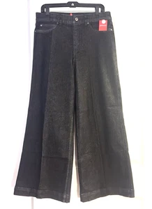 Spanx Petite Pull On Wide Leg Jeans anthrazit Größe XL - Bild 1 von 22