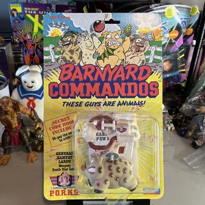 Barnyard Commandos PORKS - General Hamfat Lardo - 1989 - Neu auf Karton - Bild 1 von 8