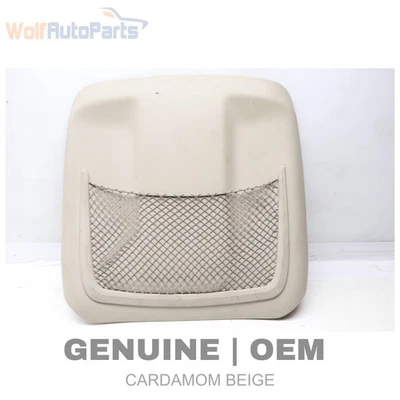 2007-2015 AUDI Q7 4L - Front SEAT BACK Panel W/ NET 4F0881969C - Image 1 of 4