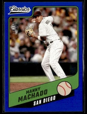 L31,444 - 2022 Panini Chronicles Classics Blue #23 Manny Machado /50 - Image 1 of 2