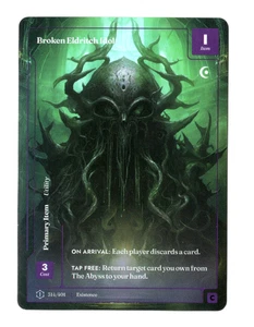 Wonders of the First Broken Eldritch Idol 314 Formless Foil Existence - Picture 1 of 1
