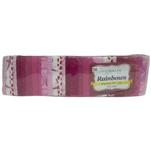 Rainbows 40 x 2 1/2" Strips 44" Long by Victorian Textiles (#56) - Picture 1 of 2