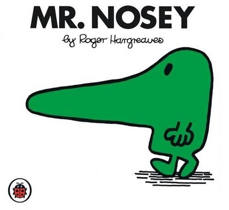 Mr Nosey V4: Mr Men and Little Miss by Roger Hargreaves (English) Paperback Book - Image 1 of 1