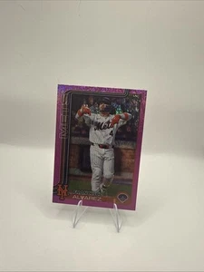 2025 Topps Series One Francisco Alvarez #171 Pink Glitter Parallel - Picture 1 of 2