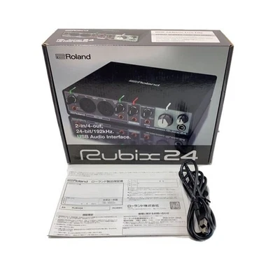 Gebraucht Rubix 24 Roland USB Audio Interface Mit Verpackung, Handbuch Und Kabel - Bild 1 von 4