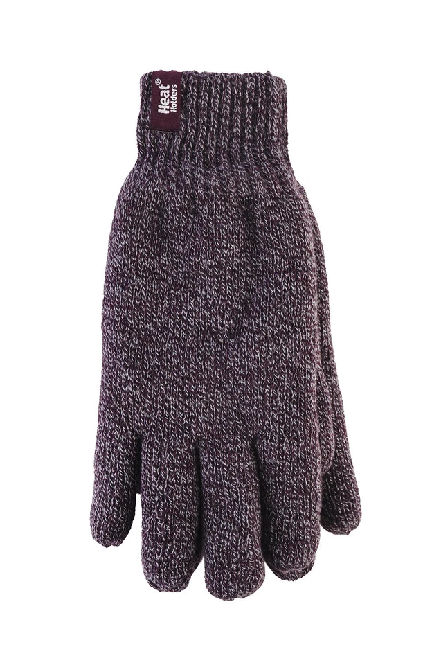 Heat Holders - Guantes cálidos forrados de lana para hombre con forro Heatweaver Foto 1 de 4