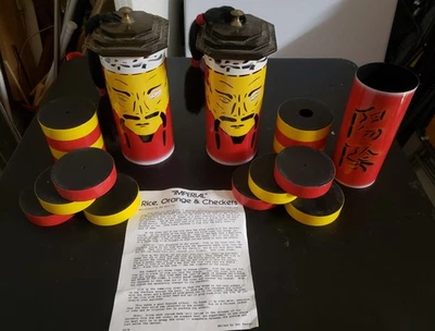 Mak magic Imperial Rice, Orange & Checkers, vintage, collectable, magician,... - Image 1 of 2