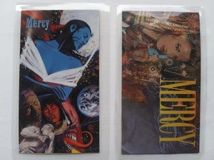 Mercy fanmade laminated bookmark JM DeMatteis Paul Johnson 1993 Vertigo DC 3"x5" - Bild 1 von 1