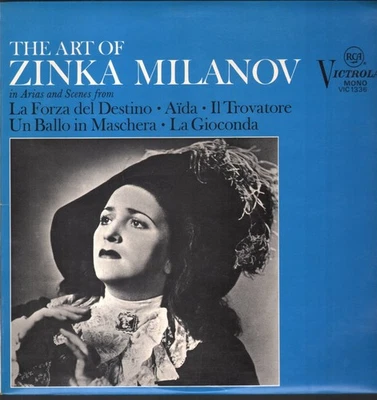 VIC1336 Zinka Milanov Art De Zinka Milanov LP Vinyle UK RCA Victrola 1968 Mono - Photo 1/4