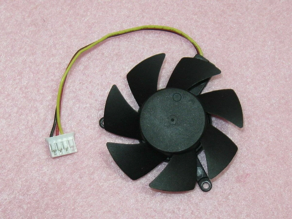 Cooler Fan For ATI NVIDIA FY04510H12LFC 45mm 4 Pin 3 Wire Graphics Card - Image 1 of 2
