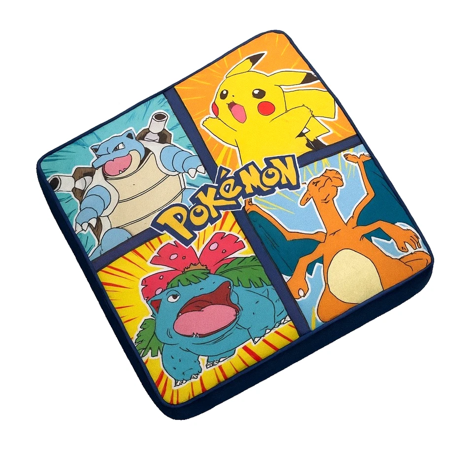 Coussin Pokémon Officiel – Pikachu & ses Amis Légendaires ! - Photo 1/4