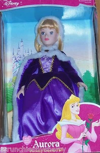 Muñeca de porcelana princesa Aurora Disney llave de latón Bella Durmiente vacaciones reales - Imagen 1 de 2