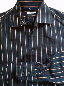 INGRAM HERREN HEMD GR KRAGEN 15,5/39 REINE BAUMWOLLE DOPPELT GEDREHT MADE IN ITALY - Bild 1 von 4