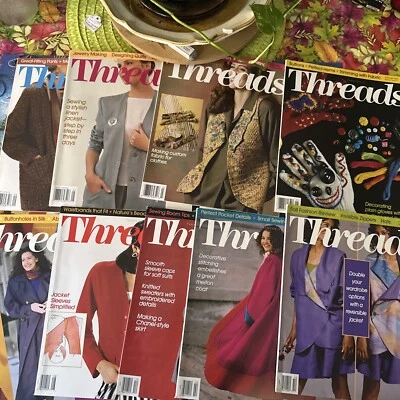 Lot of 10THREADS Magazine 1992 ,1993,1994-LOT OF 10 - Image 1 of 4