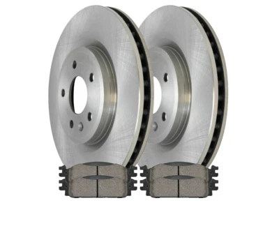 Front Brake Rotors & Pads for Ford Explorer Taurus Flex Lincoln MKS MKT 3.5L V6 - Image 1 of 3