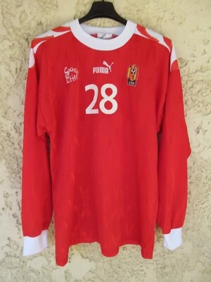 Maillot LE MANS MUC 72 porté n°28 vintage PUMA training shirt trikot L/S XL - Photo 1/4