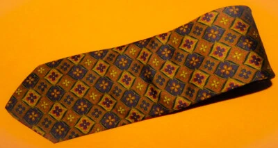 PAUL STUART HECHO EN EE. UU. CORBATA FLORAL MULTICOLOR CON PUNTA - CORBATAS DE DISEÑADOR. Foto 1 de 3