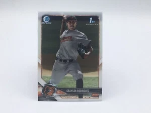 2018 Bowman Draft - Chrome 1st #BDC-73 Grayson Rodriguez. A1L - Picture 1 of 2
