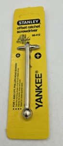 DESTORNILLADOR DE TRINQUETE REVERSIBLE OFFSET STANLEY YANKEE 1986 68-412 EE. UU. - Imagen 1 de 3