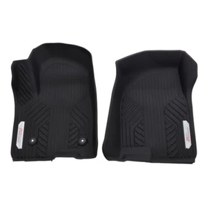 2019-2025 Chevrolet GMC Silverado Sierra Front Floor Liners Black Z71 84348118 - Picture 1 of 2
