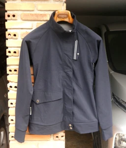 Bontrager Black Commuting WSD Cycling Zip Snap Pockets Stretch Jacket Sz XS - Picture 1 of 24