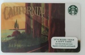 Tarjeta de regalo Starbucks ""California"" secuoyas 2015 - Imagen 1 de 2
