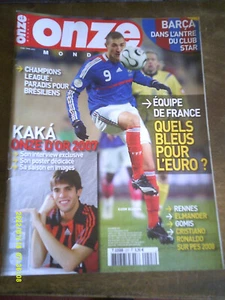 FOOTBALL 6 NUMEROS ONZE MONDIAL 2007 COMPLETS AVEC FICHES ET POSTERS - Picture 1 of 9