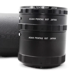 【MINT】Pantax 6x7 67 Extension Tube Ring set 1 2 3 From JAPAN - Picture 1 of 16