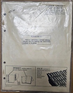 Parts Catalog PC-666 John Deere 115 Series Power Units - Picture 1 of 2