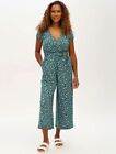 RRP £75 New SUGARHILL BRIGHTON Katrina Floral Jersey Jumpsuit - GORGEOUS- S