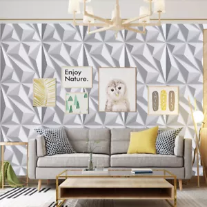 Modern 3D Wall Panel Geometric Decorative Covering Ceiling Cladding Tiles 3/6sqm - Picture 1 of 20