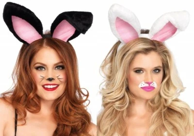 Orelhas de coelho de pelúcia - Imagem 1 de 3