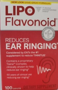 Alivio del tinnitus lipoflavonoide para zumbido en los oídos, suplemento de salud, 100 unidades - Imagen 1 de 4
