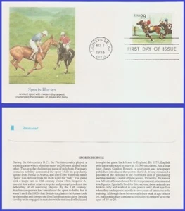 USA6 #2759 U/A FLEETWOOD FDC Polo - Imagen 1 de 1
