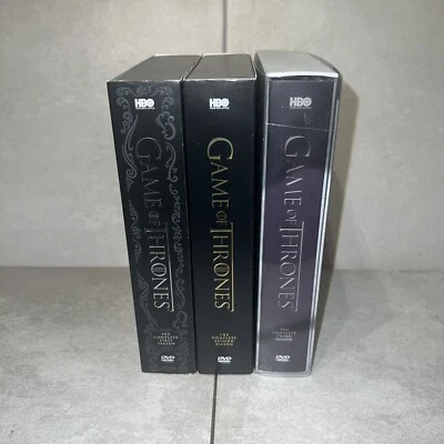 Game Of Thrones The Complete 1st, 2nd, & 3rd Season DVD Set. Great Condition✅ - Image 1 of 4